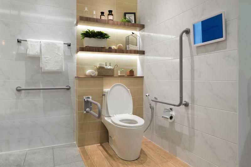 Bathroom with Modern Tiles