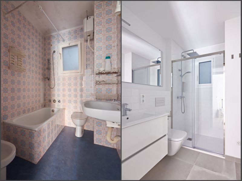 Renovated Bathroom Interiors